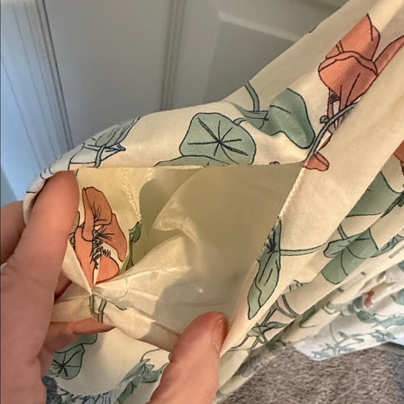 Vintage CACHAREL romantic floral dress made in France EU 40 two pockets - Picture 9 of 16